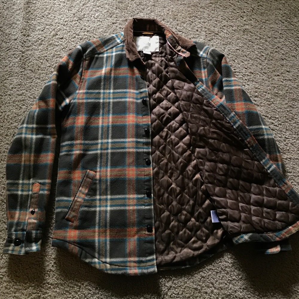 Koto flannel quilted jacket.
